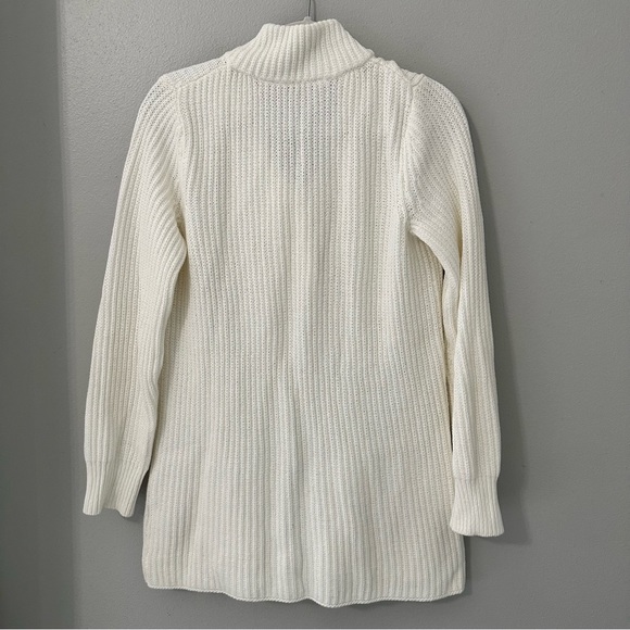 Soft Surroundings (XS) White Knitted Pullover Sweater - Picture 5 of 7